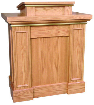 Pulpit Rectangular Trim 40"W x 24"D x 46"H - 620