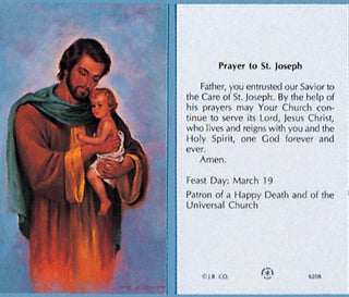 JB6208P Prayer to St. Joseph HC