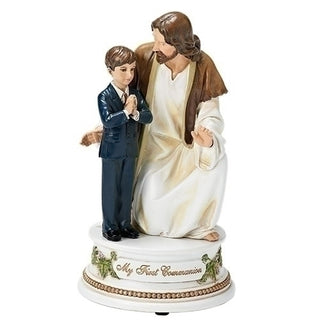 First Communion Musical Boy Figure - 62308