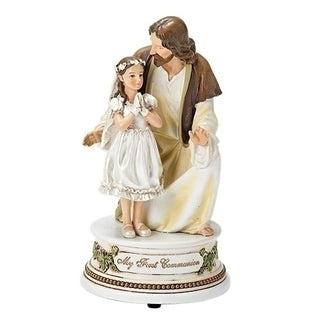 First Communion Musical Girl Figure - 62309