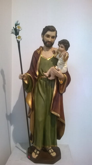 33" St joseph statue colored - 6331-SI