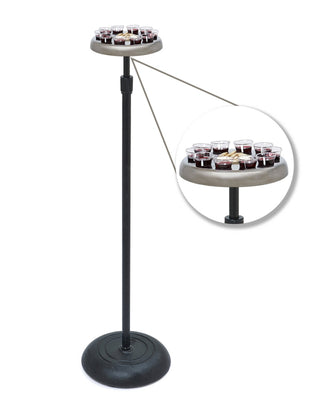 Communion Tray For Mic Stand Silver Finish - CC06-38284