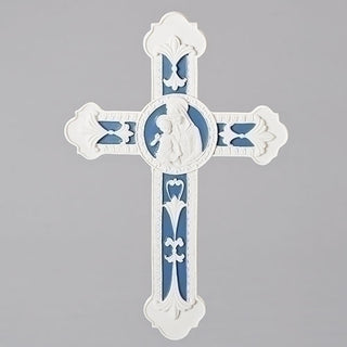 9" Madonna & Child Wall Cross - 64593