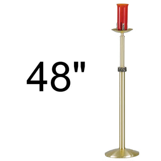 Floor Sanctuary Lamp - 48" - Satin Finish - 64 SSL 97-B