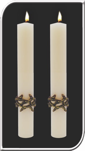 Crown of Thorns Side Candles 1-1/2" x 12 - 69839