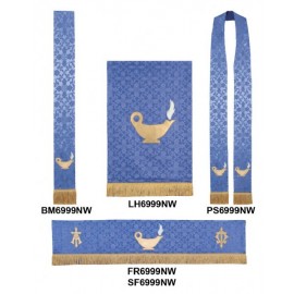 6999NW Indigo Windsor Parament