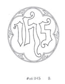 Scale Paten - 6"D - Design: 06/IHS - ZEPPO-06/IHS