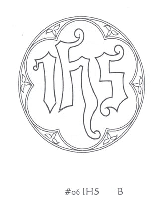 Scale Paten - 6"D - Design: 06/IHS - ZEPPO-06/IHS