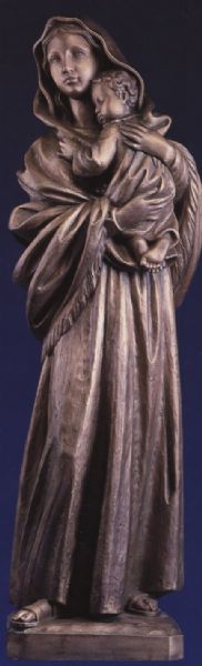 BRONZE MADONNA DELLA STRADA BY