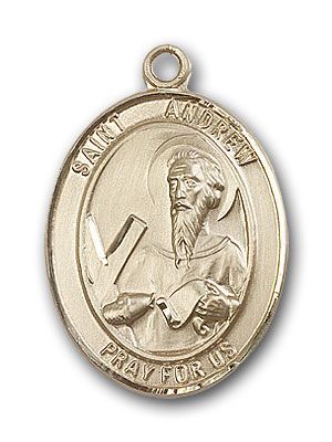 14kt GF St Andrew Pendant-7000GF/24G