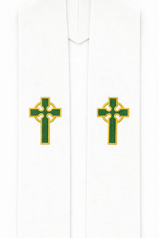 CELTIC CROSS STOLE - 701-702-STOLE
