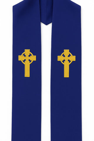 CELTIC CROSS STOLE - 701-702-STOLE