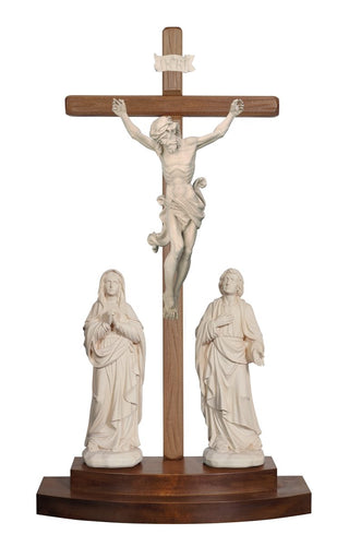 Leonardo Crucifixion Scene with Standing Cross - 703101