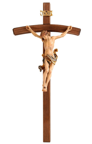 Leonardo Crucifix with Bent Stained Cross - 704005