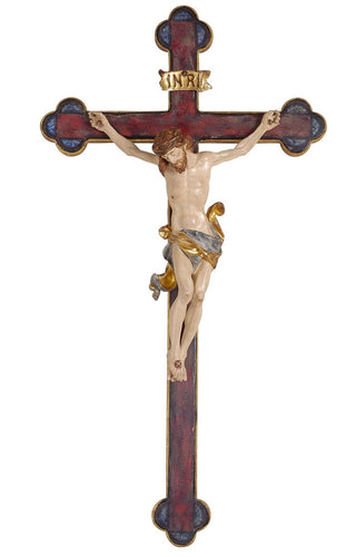 Leonardo Crucifix with Baroque Gold Cross - 705020