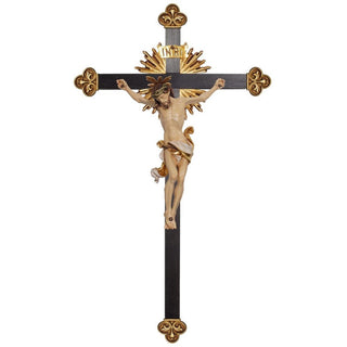 Corpus Leonardo with Halo Cross Baroque with Shine - 16" Cross - 706004-80-6/16