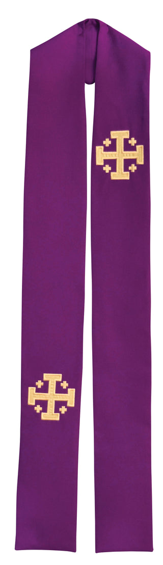 JERUSALEM CROSS STOLE - 707-708-STOLE