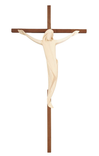 Rustico Ambiente Crucifix with Smooth Straight Cross - 707000R