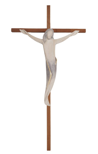 Rustico Ambiente Crucifix with Smooth Straight Cross - 707000R