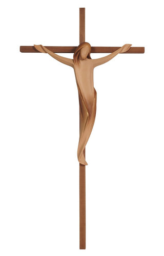 Ambiente Crucifix with Smooth Straight Cross - 707000