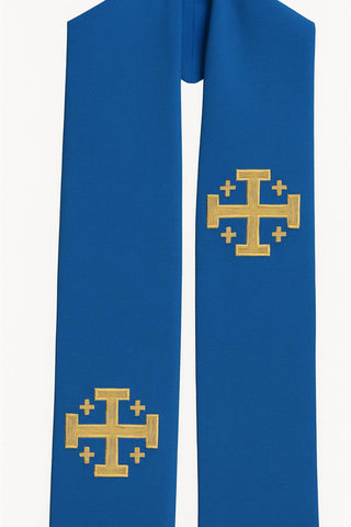 JERUSALEM CROSS STOLE - 707-708-STOLE