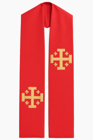 JERUSALEM CROSS STOLE - 707-708-STOLE