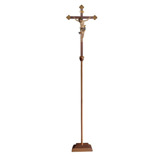 Leonardo Processional Crucifix with Baroque Cross - 709402