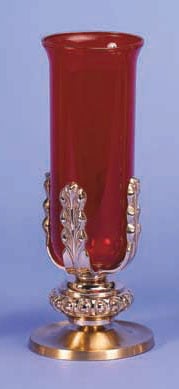 Altar Sanctuary Lamp with 7-day Globe - 5" Height, 6-5/8" Base Diameter - Combination Finish - 70ASL20A-51