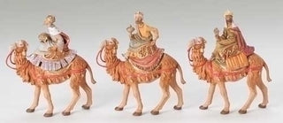 71514 3PC 5" THREE KINGS ON CAMELS SET