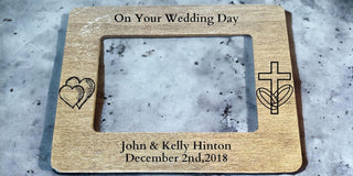 CUSTOMIZABLE WEDDING FRAME - EOMH006