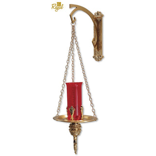 Hanging Sanctuary Lamp with Bracket and 3' Chain - 71HSL30 W/B