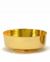 Communion Bowl - 7-1/2" with foot , HammeRed  - 7200G