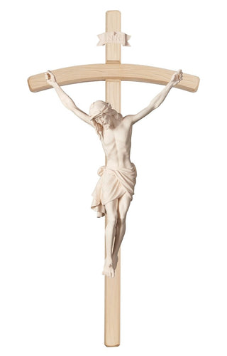 Siena Crucifix with Bent Light Stained Cross - 722000H