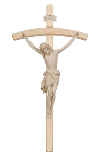 Siena Crucifix with Bent Light Stained Cross - 722000H