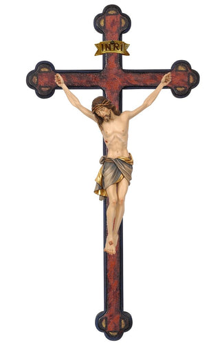 Siena Crucifix with Baroque Antique Cross - 723010
