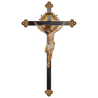 Corpus Siena with Halo Cross Baroque with Shine - 25" Cross - 724004-80-9/25