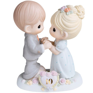 A Decade Of Dreams Come True - 10th Anniversary Bisque Porcelain Figurine - 730007