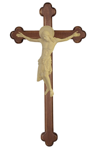 Cimabue Crucifix with Baroque Stained Cross - 740000