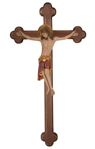 Cimabue Crucifix with Baroque Stained Cross - 740000