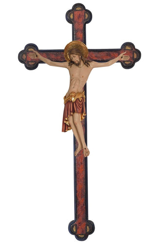 Cimabue Crucifix with Baroque Antique Cross - 740010
