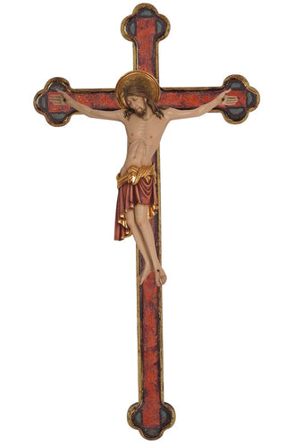 Cimabue Crucifix with Baroque Gold Cross - 740020