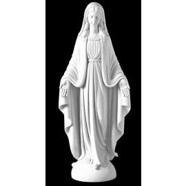 7488 Immaculate Conception Statue - Reconstituted Marbl