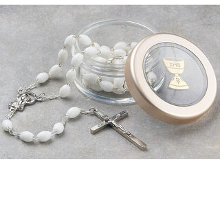 White Rosary - 7654/WH