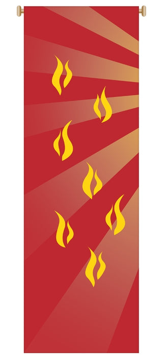 Flames Banner - SLB7150