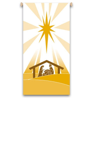 Nativity Scene Small Inside Banner - SLB7226