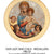 WOOD CARVED OUR LADY & CHILD M