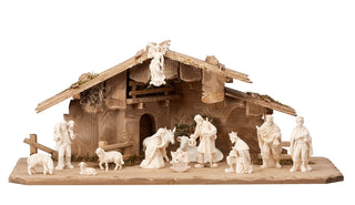 Heimatland Nativity Set - 15 pieces - Holy Night Stable - 784662