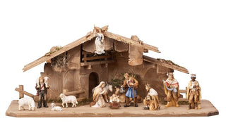 Heimatland Nativity Set - 15 pieces - Holy Night Stable - 784662