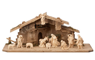 Zirbel Nativity Set - 14 pieces - Holy Night Stable - 785662