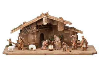 Zirbel Nativity Set - 14 pieces - Holy Night Stable - 785662